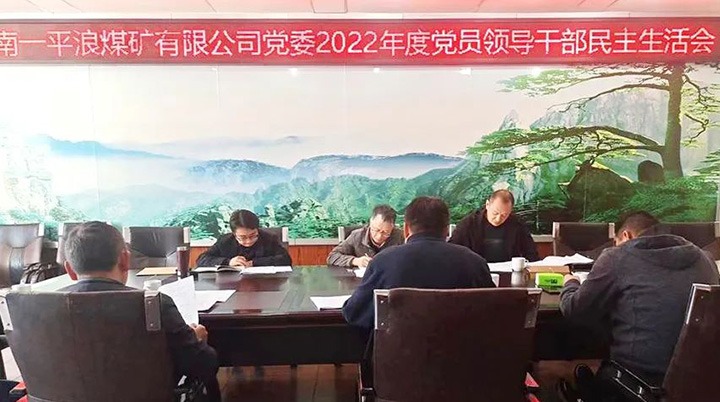 龙8头号玩家(国际)官方网站（煤化）集团党委指导组到一平浪煤矿公司指导民主生活会