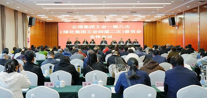 龙8头号玩家(国际)官方网站集团工会一届六次（煤化集团工会四届二次）全委（扩大）会在昆召开