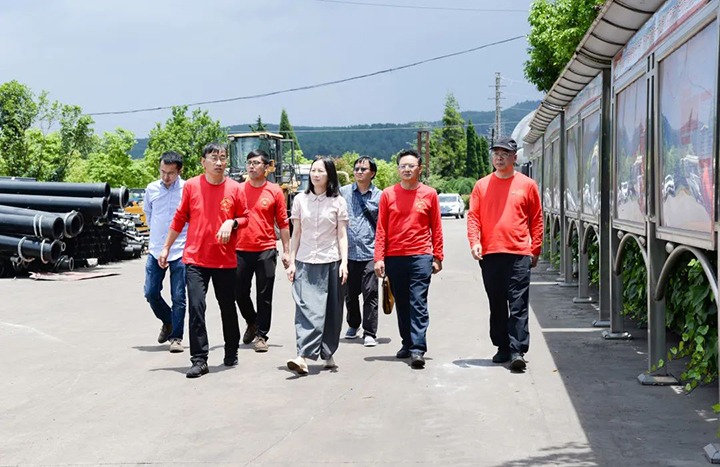 【主题教育】龙8头号玩家(国际)官方网站（煤化）集团党委委员、财务总监莫晓丹一行到恩洪煤业公司开展主题教育调研
