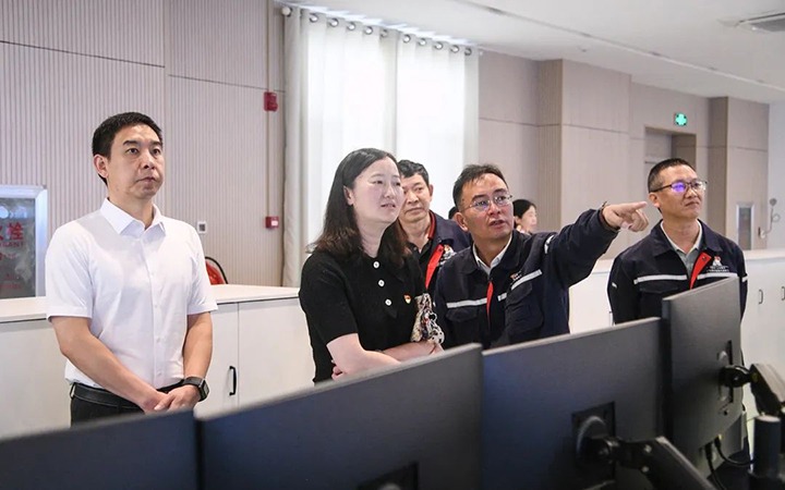 【聚焦龙8头号玩家(国际)官方网站】云南省委主题教育第二十一巡回指导组副组长顾丽姝一行到先锋化工调研指导工作