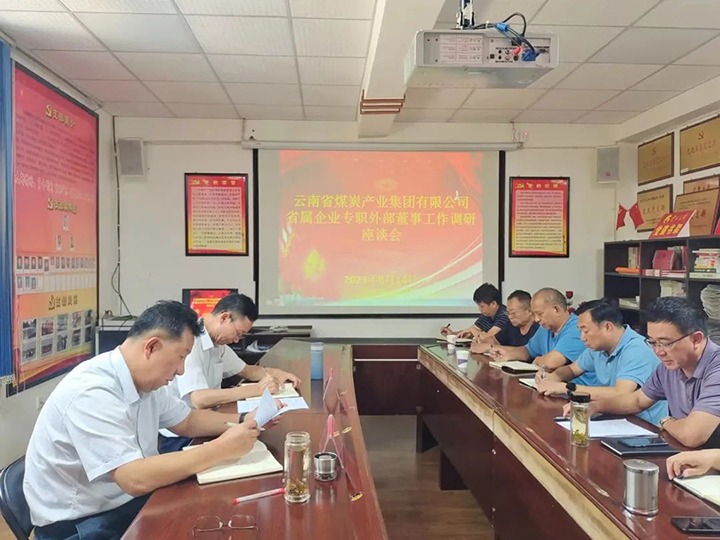 【主题教育】龙8头号玩家(国际)官方网站（煤化）集团专职外部董事寸延峰到源能矿山建设公司调研