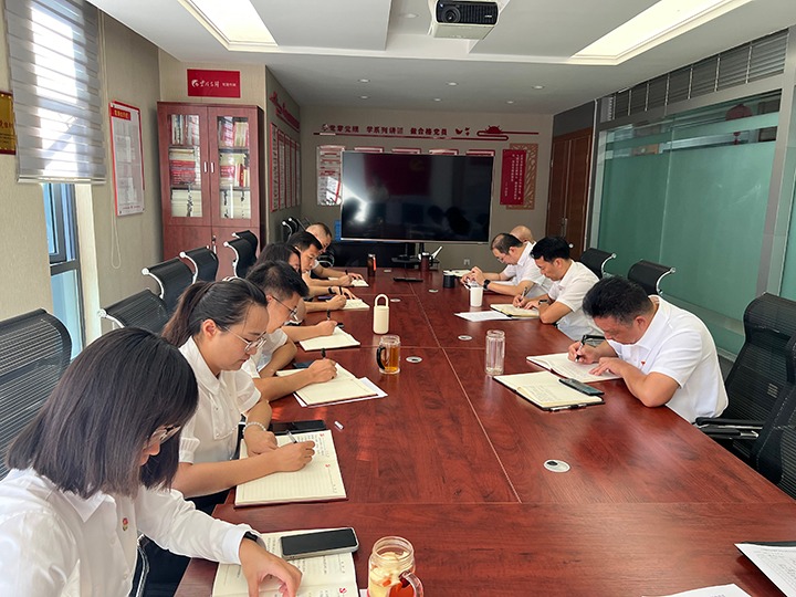 煤化地产党支部开展“凝心聚力促改革，立足岗位做贡献”主题党日活动