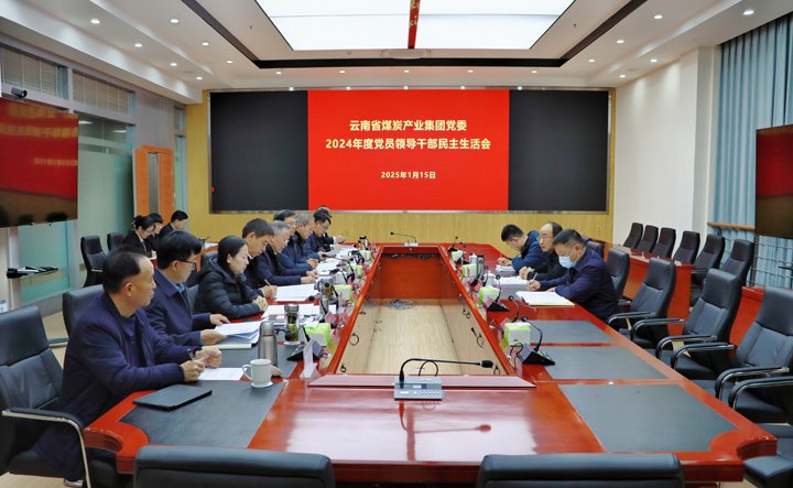 龙8头号玩家(国际)官方网站集团党委召开2024年度党员领导干部民主生活会